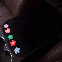 创意可爱汽车扶手箱垫卡通装饰扶手垫子韩国通用车载扶手垫女
