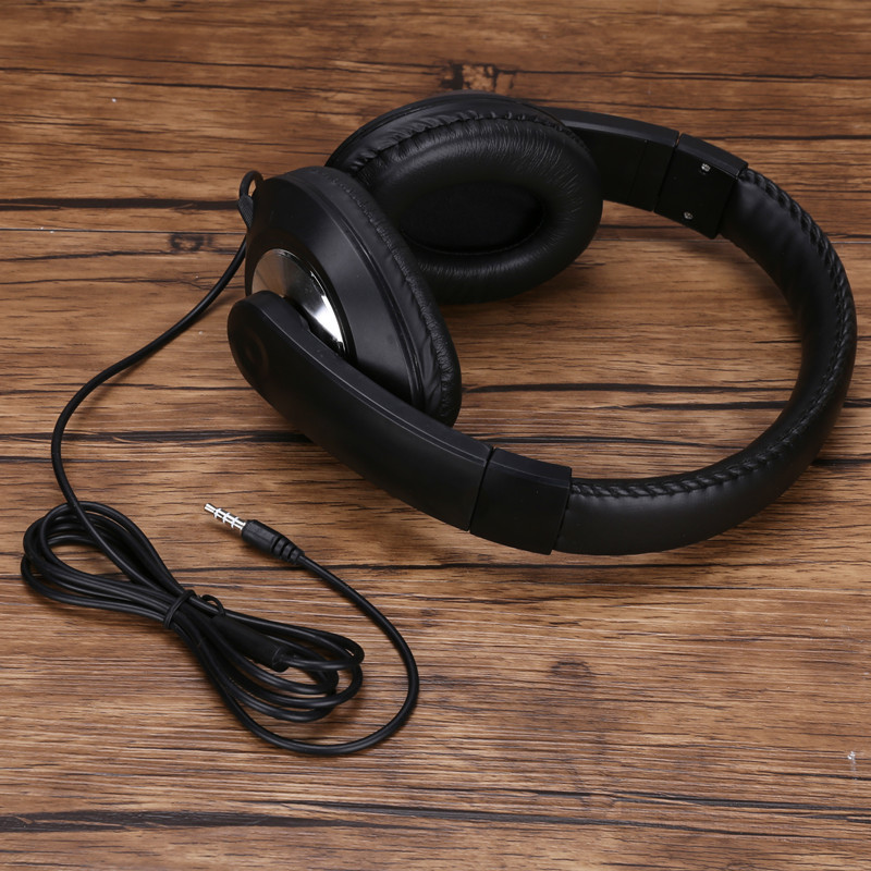 网课平板手机电脑头戴式耳麦带话筒线控直播语音通话聊天游戏耳机