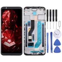 适用于ZTE Nubia Red Magic 3s 液晶触摸总成带框 (颜色：黑色)