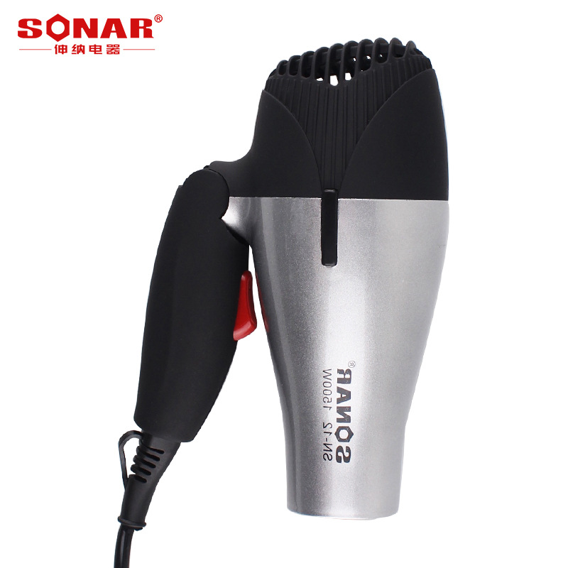 Sonar Mini Foldable Small Hair Dryer Travel Portable Electrical Appliance with Concentrator