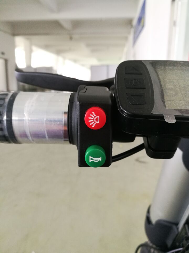 悠骑升特折叠电动车配件转把油门刹把刹车断电线大灯电路开关
