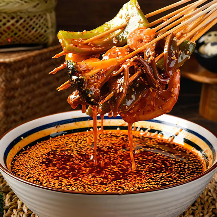 钵钵鸡调料冷锅串串底料商用320g四川麻辣凉拌红油230g藤椒砵砵鸡