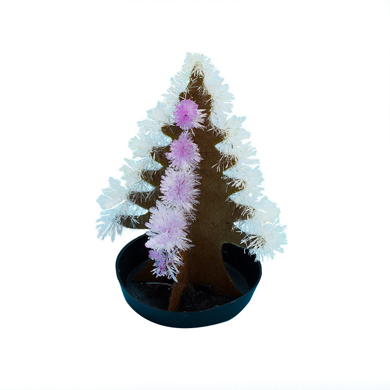 Christmas Tree Homemade Pachira Macrocarpa Snowflake Tree Science Experiment Props Simulation