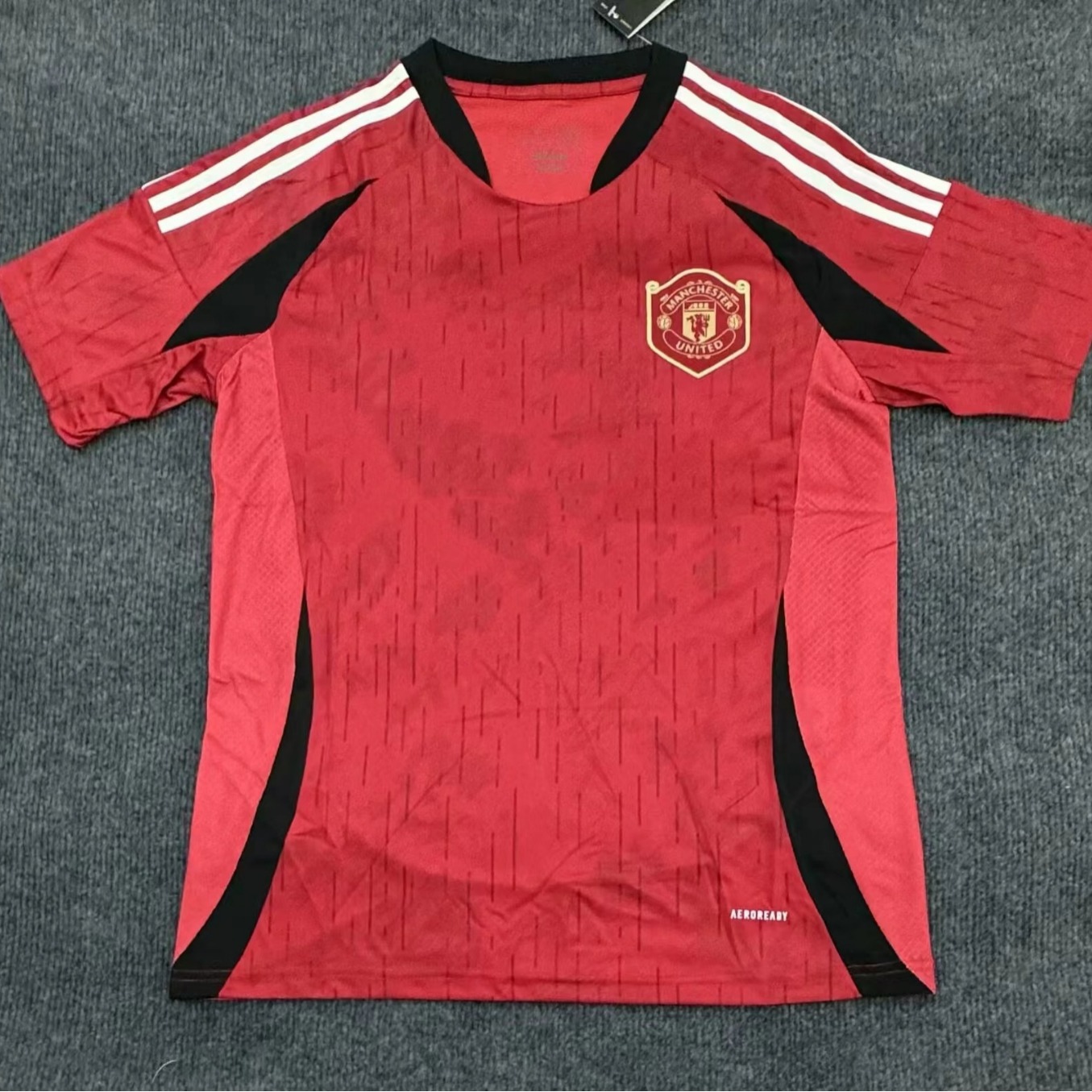 热门俱乐部23-24-25款曼联主场泰版单衣足球服出场服-阿里巴巴