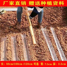 种植山药的模具淮山浅生槽加厚神器培育塑料管引导管定向u型槽