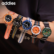 小众高级感品牌休闲石英表防水夜光尼龙男表创意新款手表跨境现货