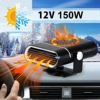1pc Universal 12V 150W Portable Car Heater and Cooler Fan|ru 1pc Universal 12V 150W Portable Car Heater and Cooler Fan|ru