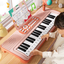 儿童电子琴音乐玩具初学者入门级钢琴玩具男女孩可弹奏带话筒乐器