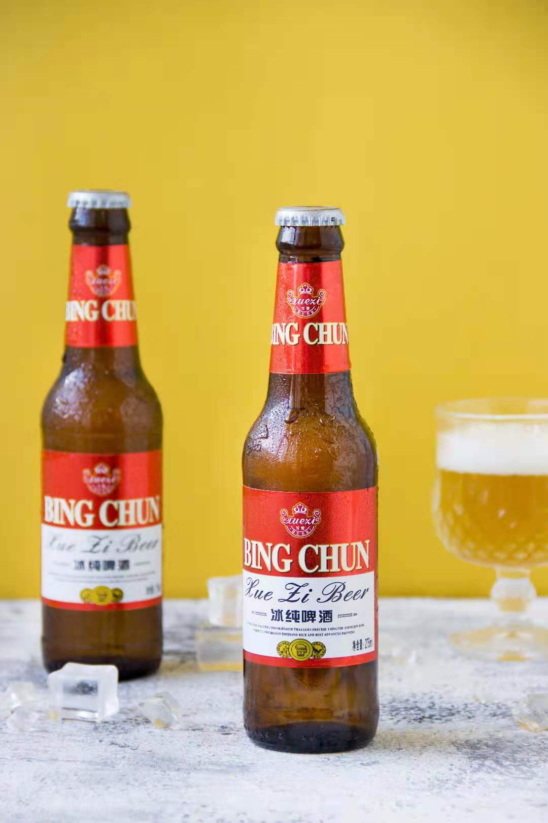 冰纯小支275ml24瓶装啤酒小麦黄啤酒酒吧ktv夜场ktv酒批发招商