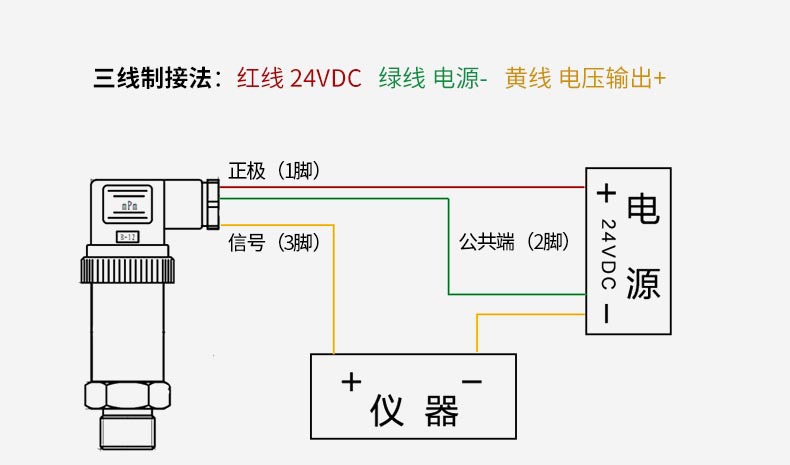 压差传感器安装示意图图片