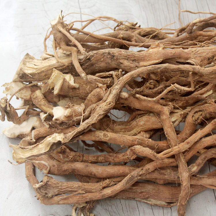 中药材野生黄花倒水莲月子茶黄花大远志参倒吊黄根观音串可切片