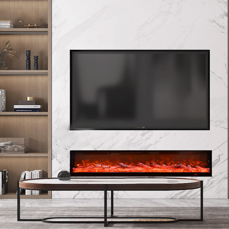 电子壁炉芯仿真火电壁炉装饰客厅背景墙嵌入式仿真火焰取暖
