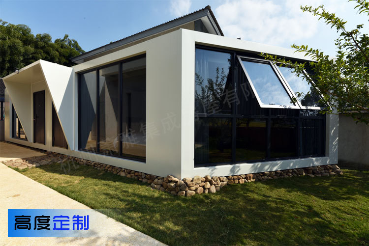 萧雅智造20尺40尺钢结构旅游景区简约风模块化异形移动集装箱民宿
