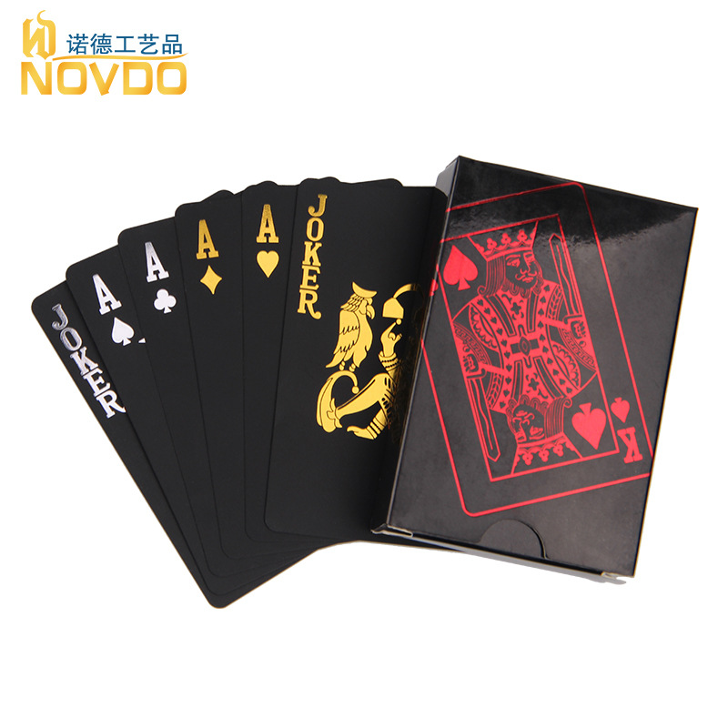 金箔红五星扑克牌定制卡牌海贼王通缉令七龙珠火影塔罗牌棋牌卡片