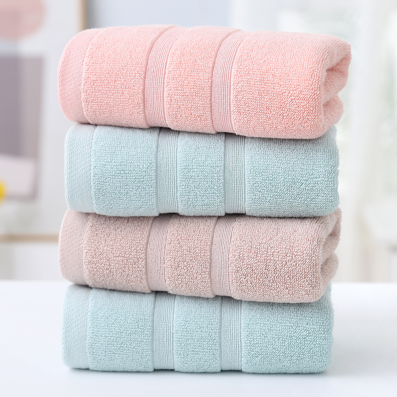 Towel Face Washing Cotton Thickened Household Towels Pure Cotton Wholesale Gift for Bath Hand Gift Hotel Embroidery