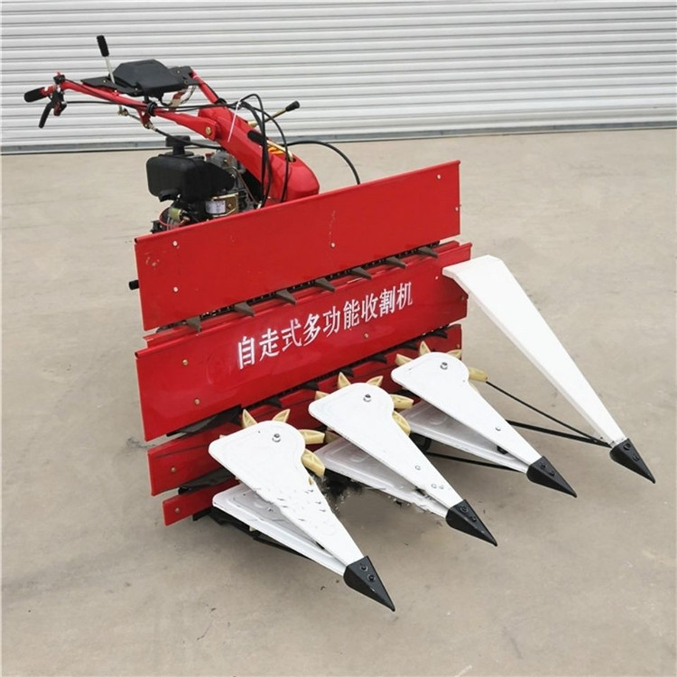 手扶拖拉机稻麦收割机 微耕机收割机 芝麻高粱收割机