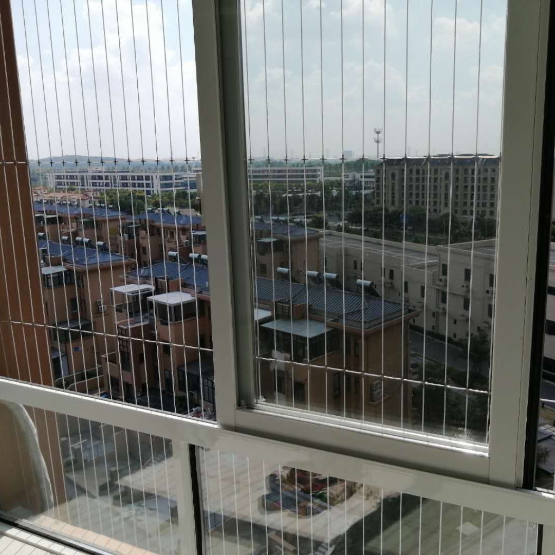 无锡苏州常州隐形防护网防盗窗高层防护网儿童护栏金刚网纱窗