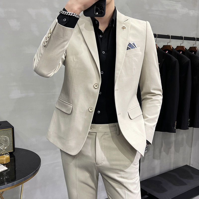 全套正装西服男