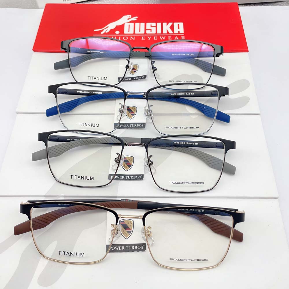 丹阳眼镜保时捷钛架高档气质近视眼镜框架高品质双色电镀近视