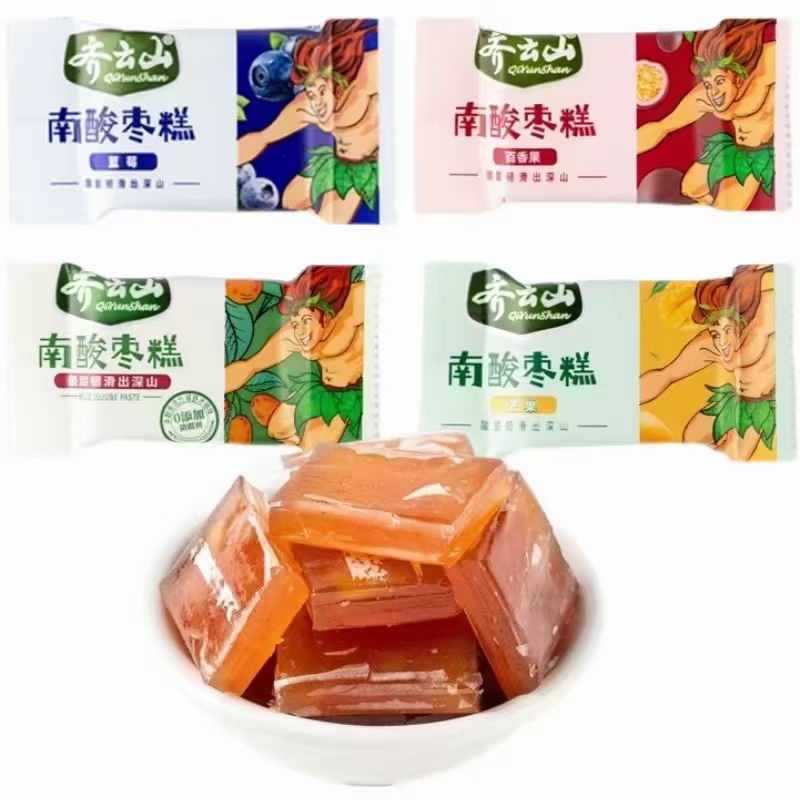齐云山南酸枣糕 原味 蓝莓味 百香果味 一盒4斤(现105)-阿里巴巴