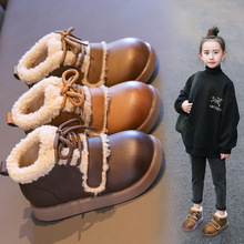 儿童鞋子加绒加厚2023冬季新款女童二棉鞋宝宝毛毛鞋男童保暖棉靴