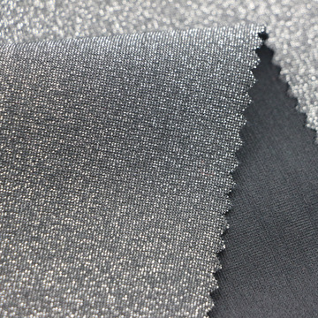 nr银丝罗马布尼龙人棉粘胶弹力锦氨纶打鸡布打基布双面布罗马布料