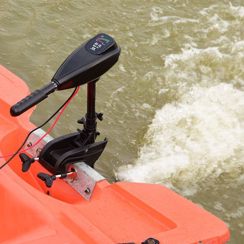 12v无刷电动推进器船用船外机挂机皮划艇橡皮艇塑料渔船马达