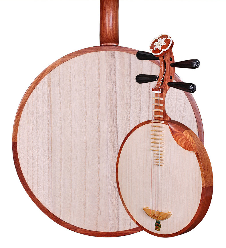 敦煌656酸枝木月琴乌木轸雪梅京剧民乐式考级敦煌牌演奏民乐器