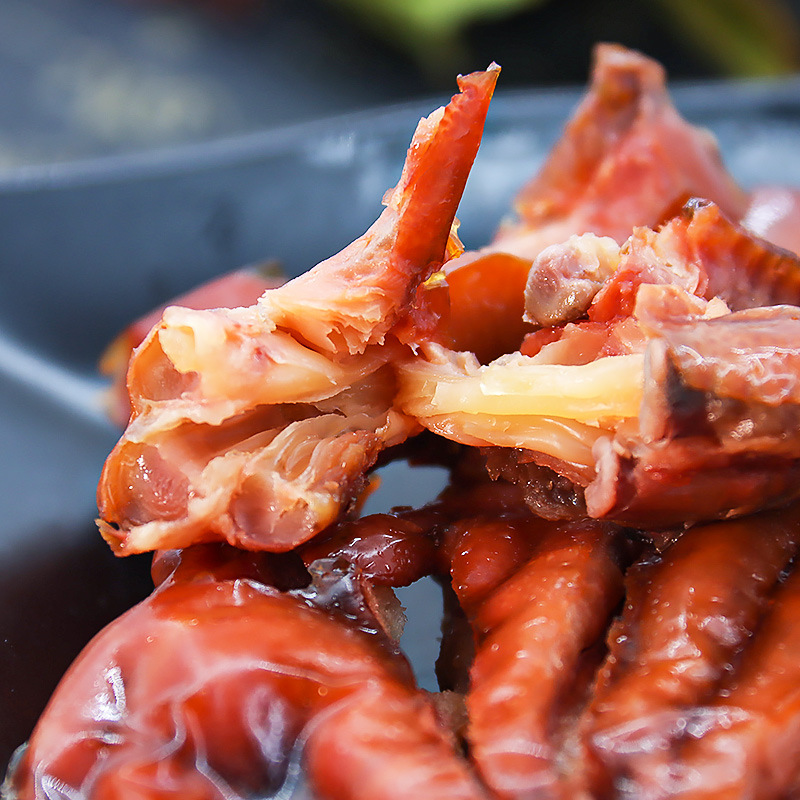 阿雷食品酱香鸡爪170g网红零食东北沈阳特产开袋即食休闲小吃