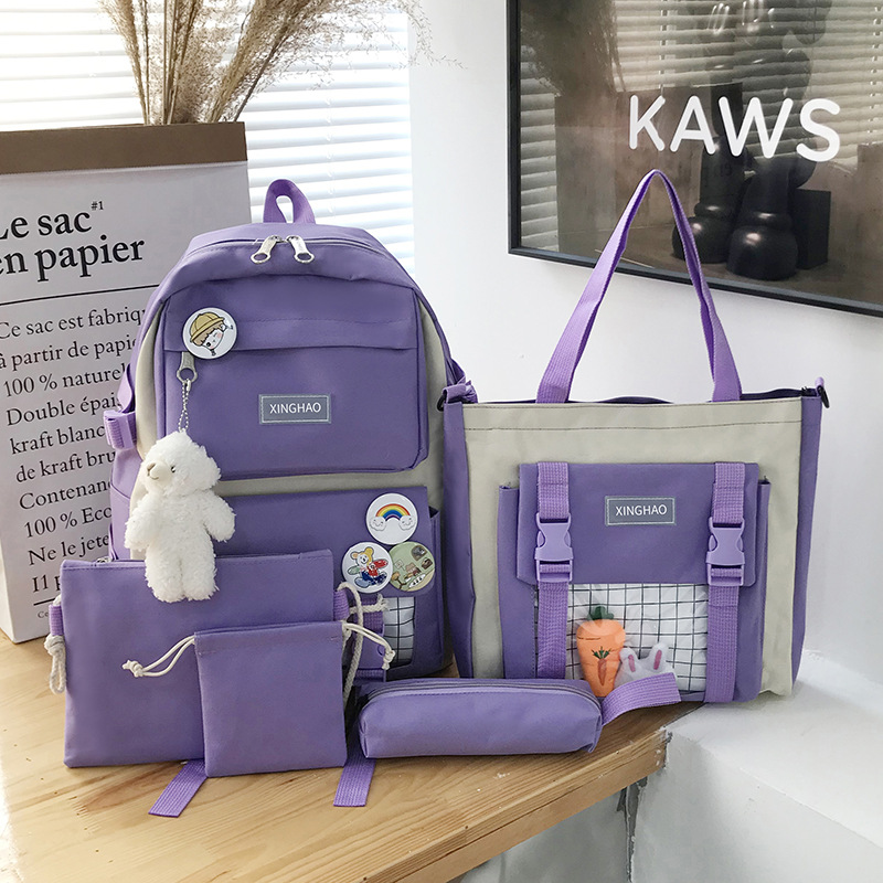 School Bag Campus Good-looking Primary School Girls Cute High-Profile Figure Girls Grade 3 to 6 School Bag