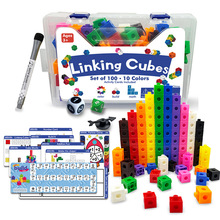 New Rainbow Montessori Math Link Building Blocks Educational