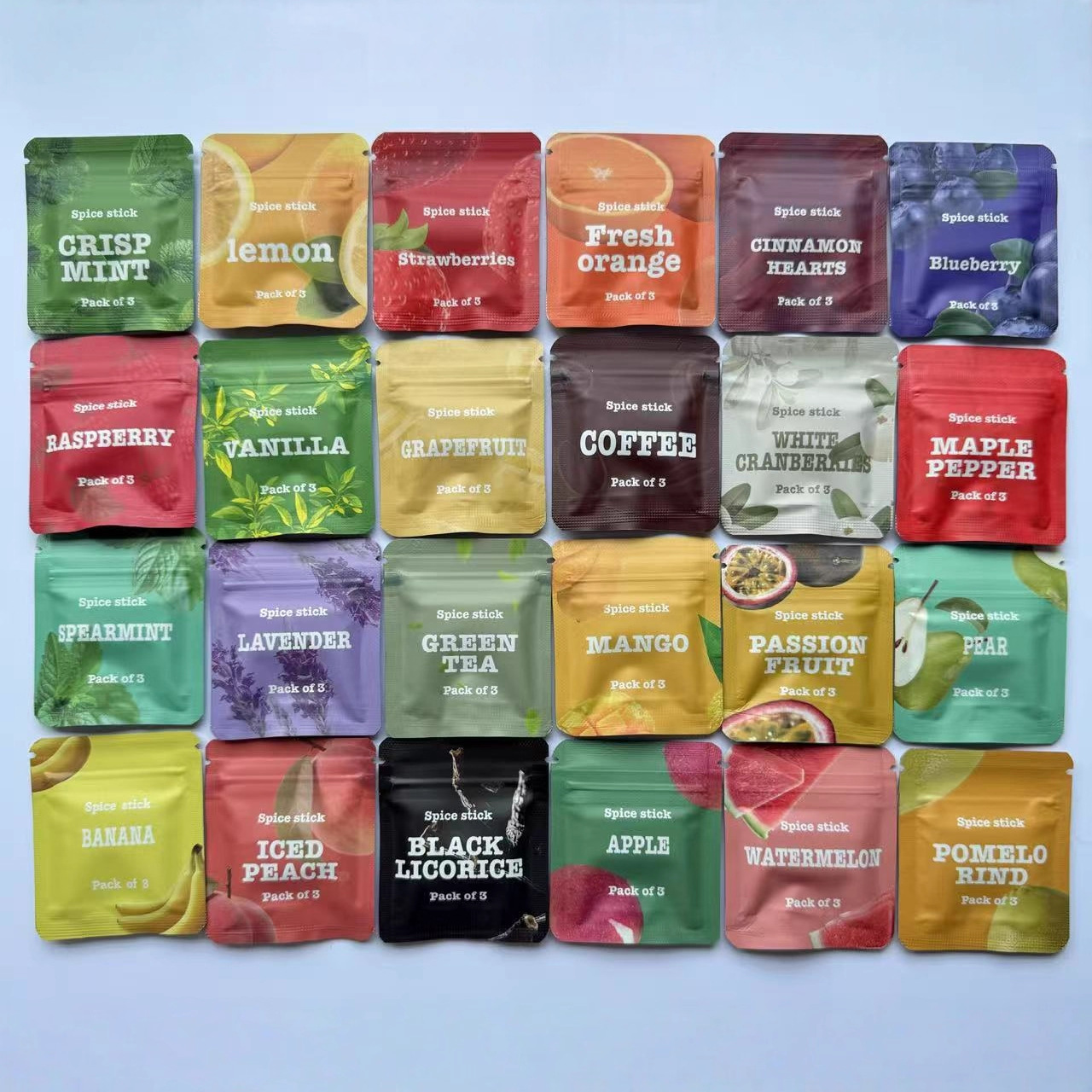 跨境热销替烟棒香味包香味棒棉芯水果口味辅助戒烟器源头厂家批发