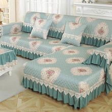 沙发垫欧式四季通用布艺简约现代坐垫子全包万能沙发套罩全盖