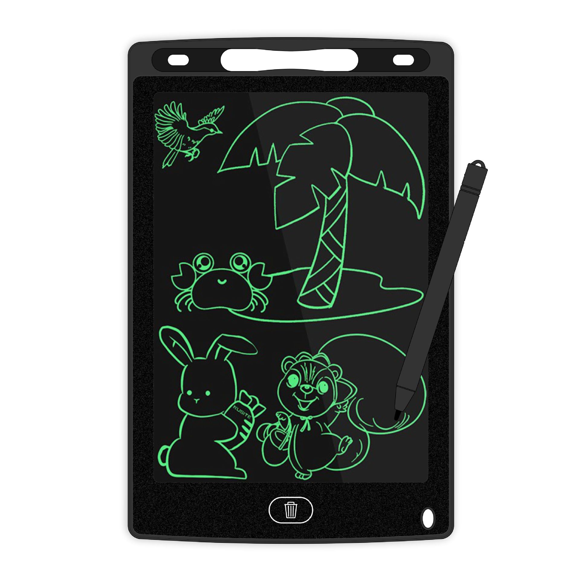 6.5-Inch 8.5-Inch LCD Handwriting Board LCD Small Light Energy Blackboard Children's Intelligent Graffiti Color Highlight Thick Pen