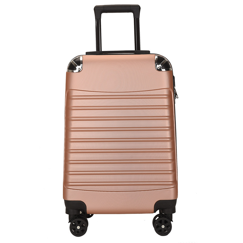 ABS luugage trolley bag  Foreign Trade Three-Piece Abs20 -- 24-28 Inch Large Capacity Luggage Universal Wheel Password Suitcase