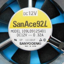 正品原装San Ace92L 109L0912S401 9cm 9025 12V 0.32A 散热风扇