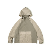 鸟家 户外王者 柜1w  隐形帽工装机能防风防水男士冲锋衣夹克外套