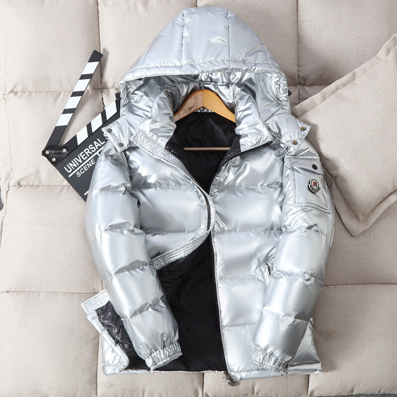 Moncler down Jacket Winter Popular Men's Trendy Short White Duck down Korean Style Trendy Handsome Winter Men Fashion Brands