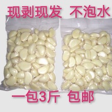 大蒜头手工剥皮蒜米2斤3斤5斤装坏果包赔新鲜去皮蒜瓣干蒜子包邮