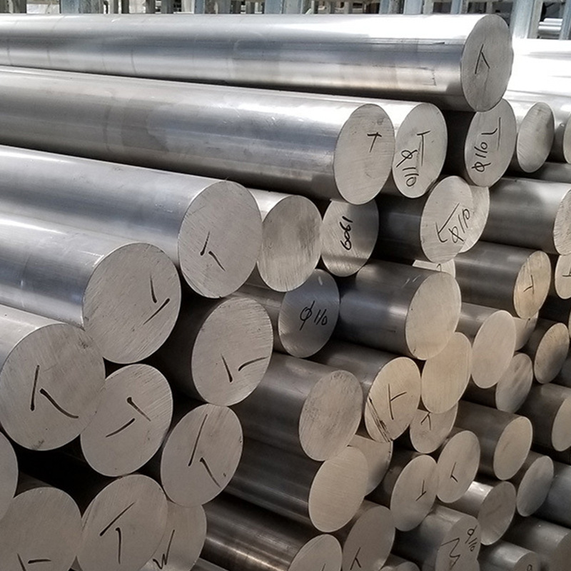 批发 6063铝棒6061实心铝棒7075航空铝铝型材2a12超硬铝圆棒加工