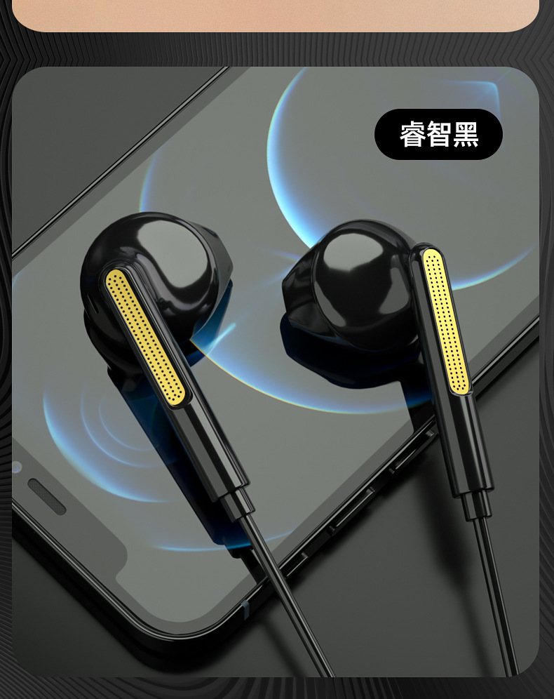 acz原装正品type-c耳机适用华为vivo耳机入耳式p20p30pro p40mate