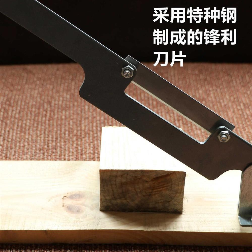 切片刀黄芪西洋参手动切片机切中草药铡刀家用药材切参机