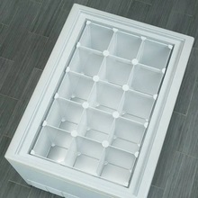 冰箱置物架加装陈列架收纳架分隔片网格架商店冰棍橱柜丸子隔离板