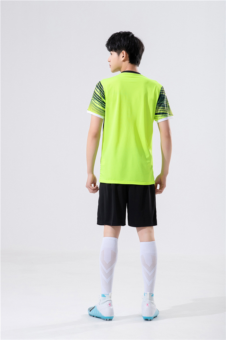足球服套装男定制比赛队服儿童足球运动衣服短袖足球训练服装球衣