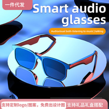 太阳蓝牙眼镜跨境X11防蓝光智能耳机音频无线运动防水跑步可logo