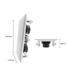 吸顶喇叭店铺家用酒店吊顶嵌入式背景音乐系统消防广播音响喇叭