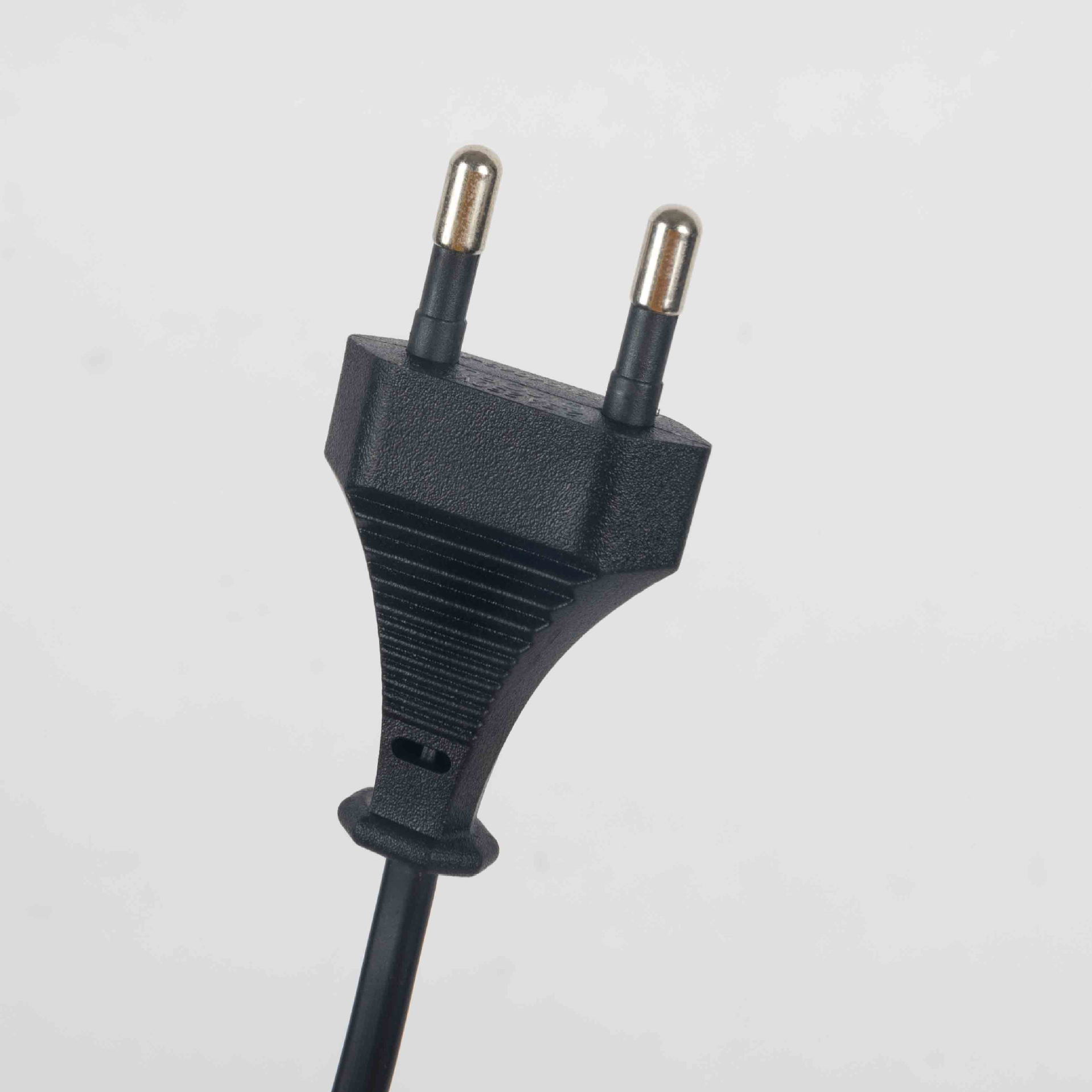 厂家无氧铜 两芯德国法国欧洲插头 对插儿保插延长线电源线-阿里巴巴