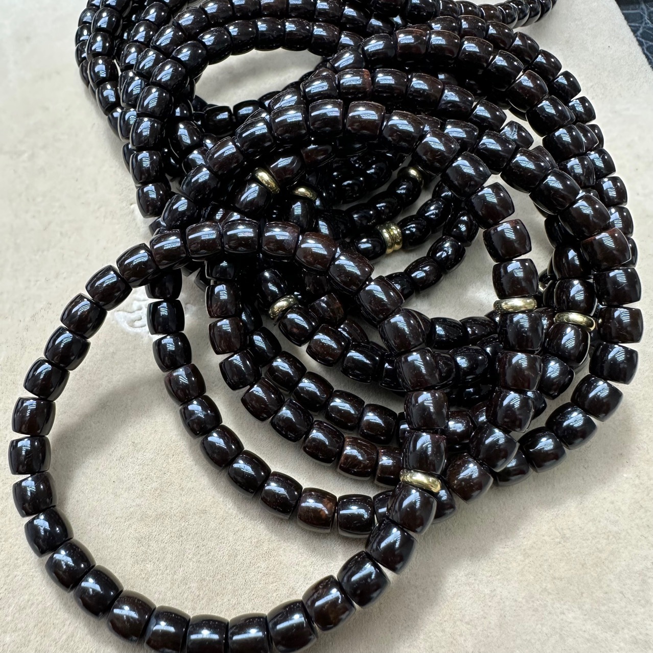 天然原生态椰蒂直切桶珠手串diy文玩佛珠饰品配饰手机链手链吊坠