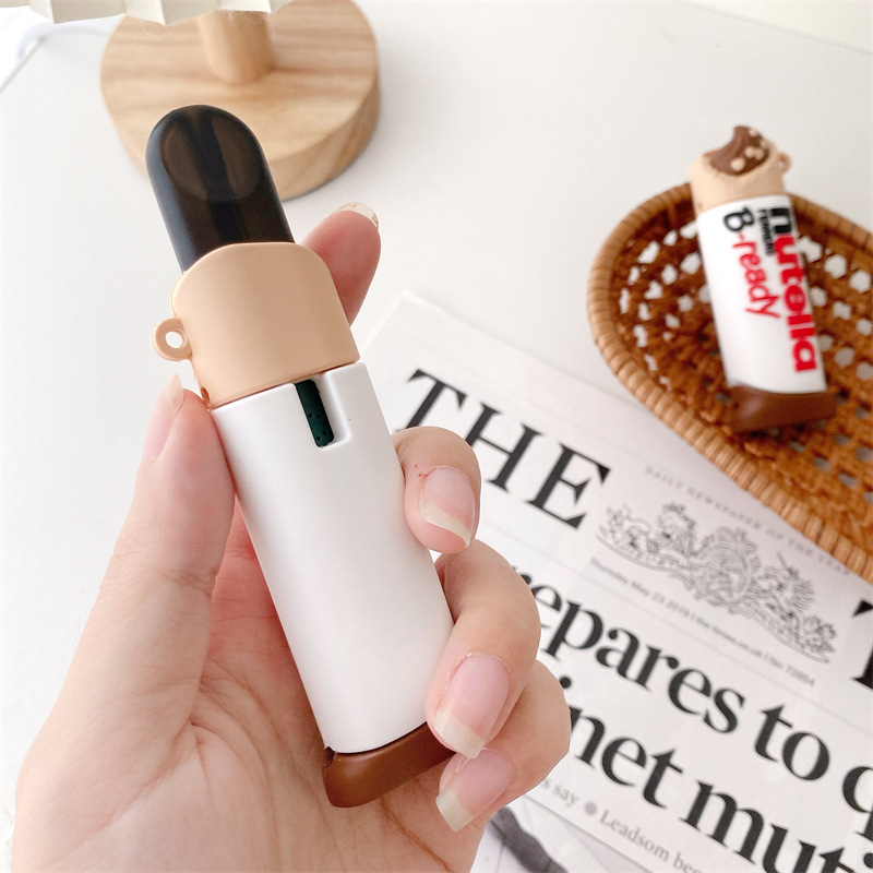 创意巧克力酱适用relx四代保护套悦刻五代硅胶软壳烟杆套盒潮男女