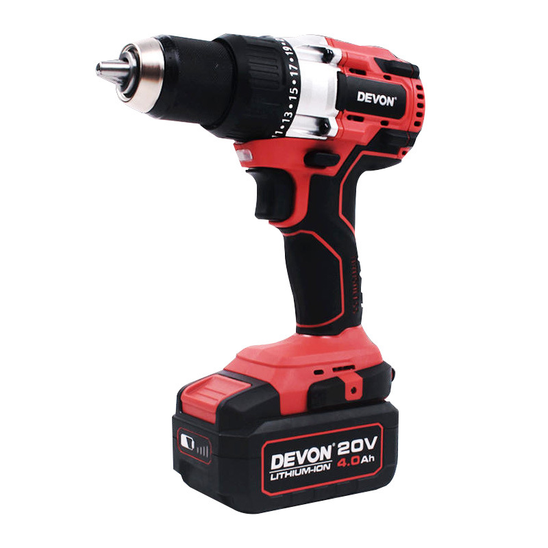 大有手电钻5282/5283锂电无刷充电钻工业级冲击钻电动螺丝刀工具